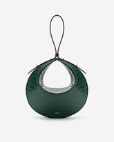 Rantan Bag - Dark Green Croc
