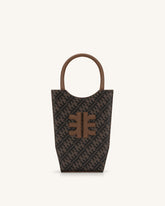 FEI Phone Bag - Dark Brown