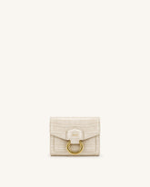 Stella Wallet - Ivory Croc