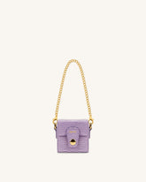 Square Mini Box - Purple Lizard