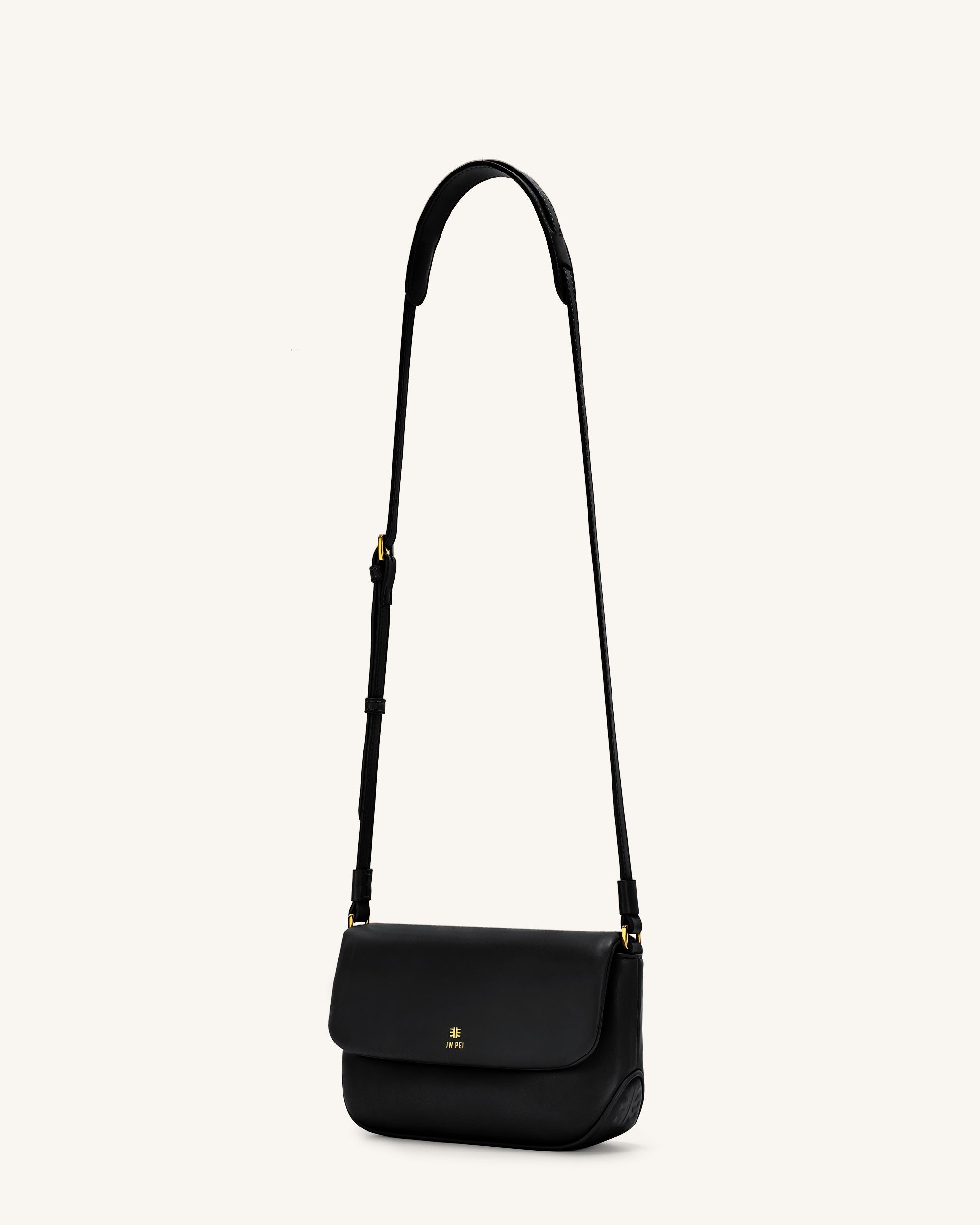 Debby Flap Crossbody? Bag - Black