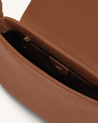 Debby Flap Crossbody? Bag - Brown