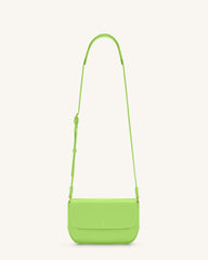 Debby Flap Crossbody? Bag - Lime Green