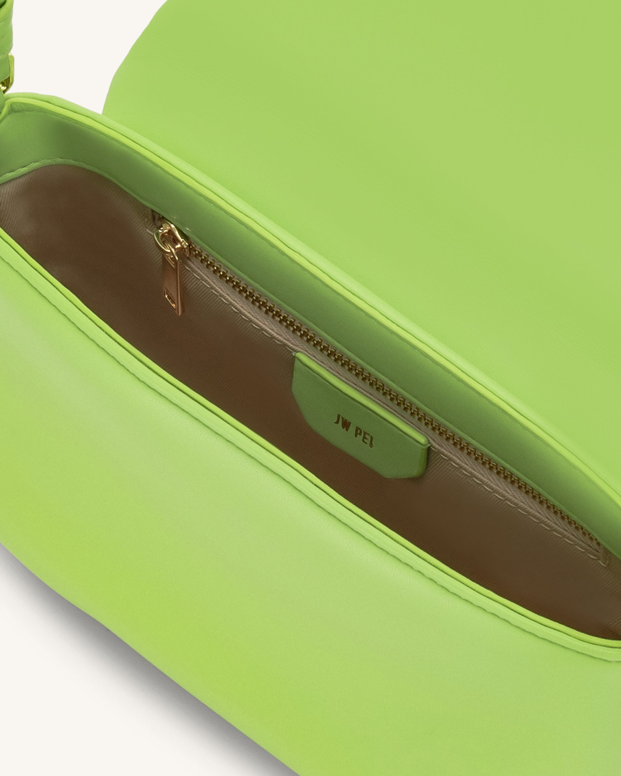 Debby Flap Crossbody? Bag - Lime Green