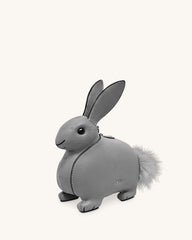 Alena Bunny Crossbody Bag - Grey