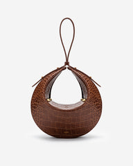 Rantan Bag - Brown Croc