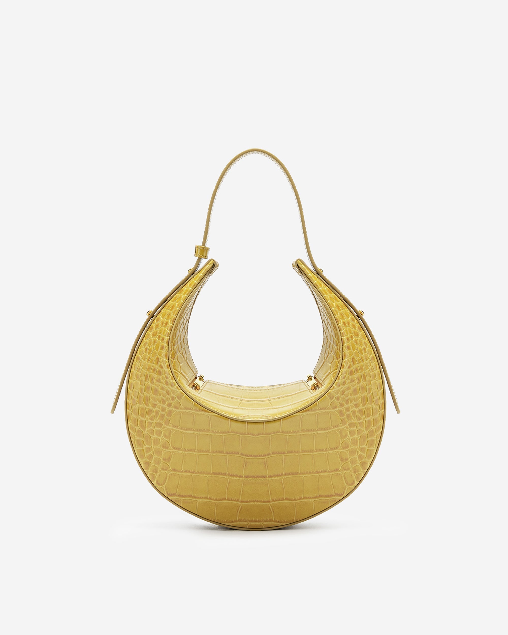 Rantan Bag - Yellow Croc