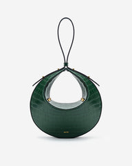 Rantan Bag - Dark Green Croc