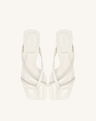 Maeve Strappy Mule - Ivory