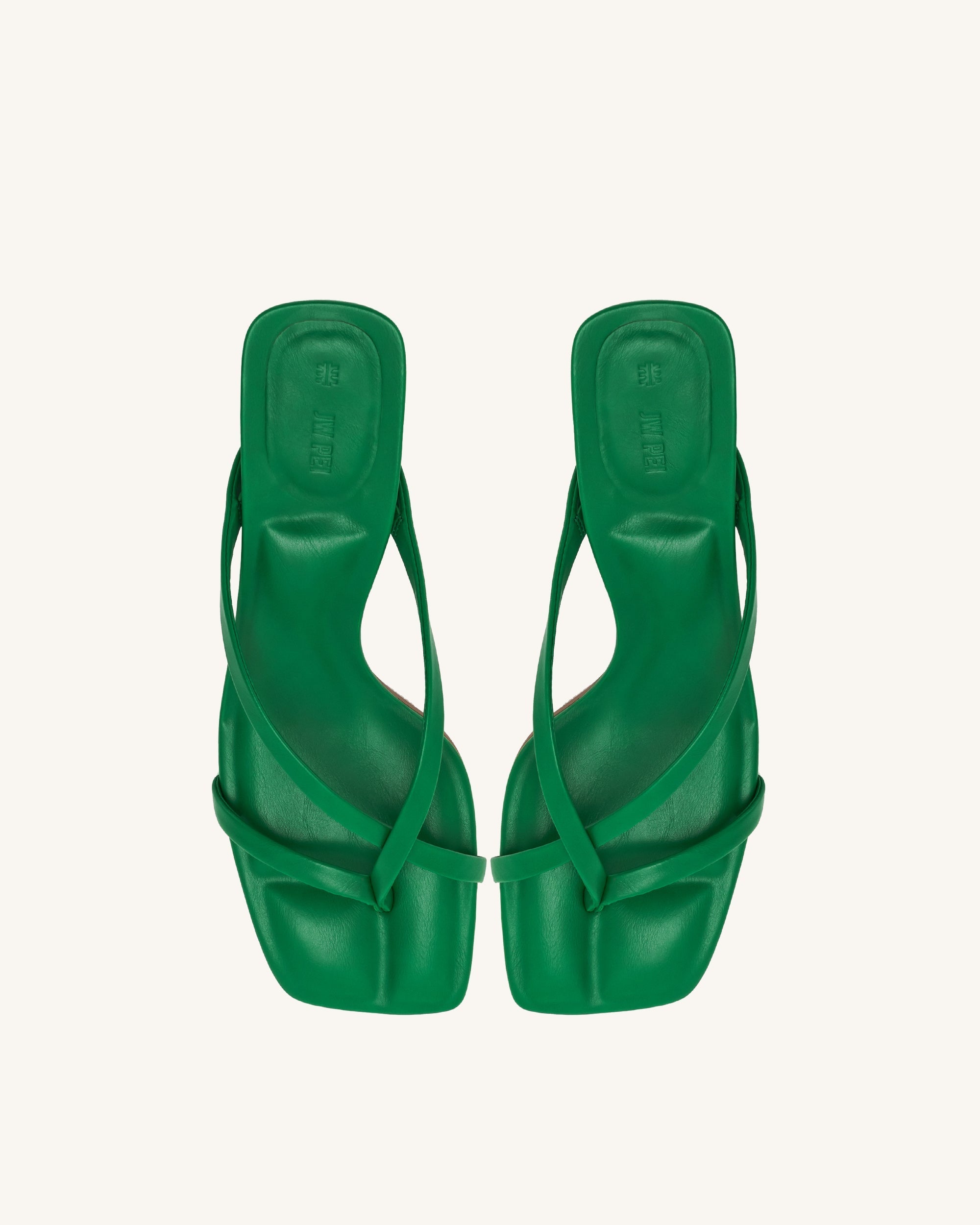 Maeve Strappy Mule - Green