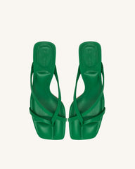Maeve Strappy Mule - Green