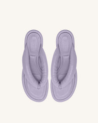 Talia Puffed Sandal - Purple