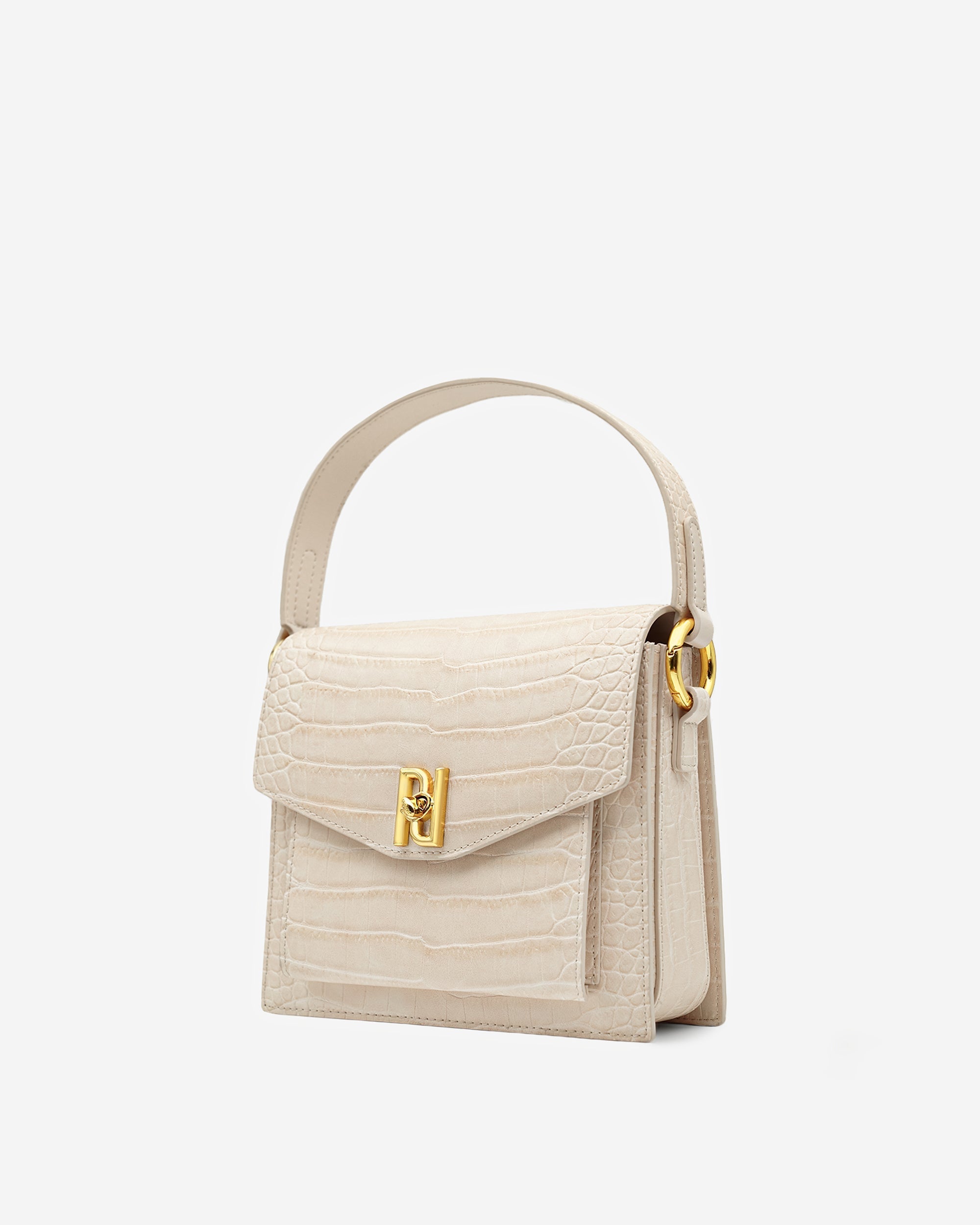 Lucy Bag - Ivory Croc