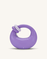 Abacus Top Handle Bag- Purple