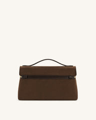 Thea Top Handle Bag - Mocha Brown