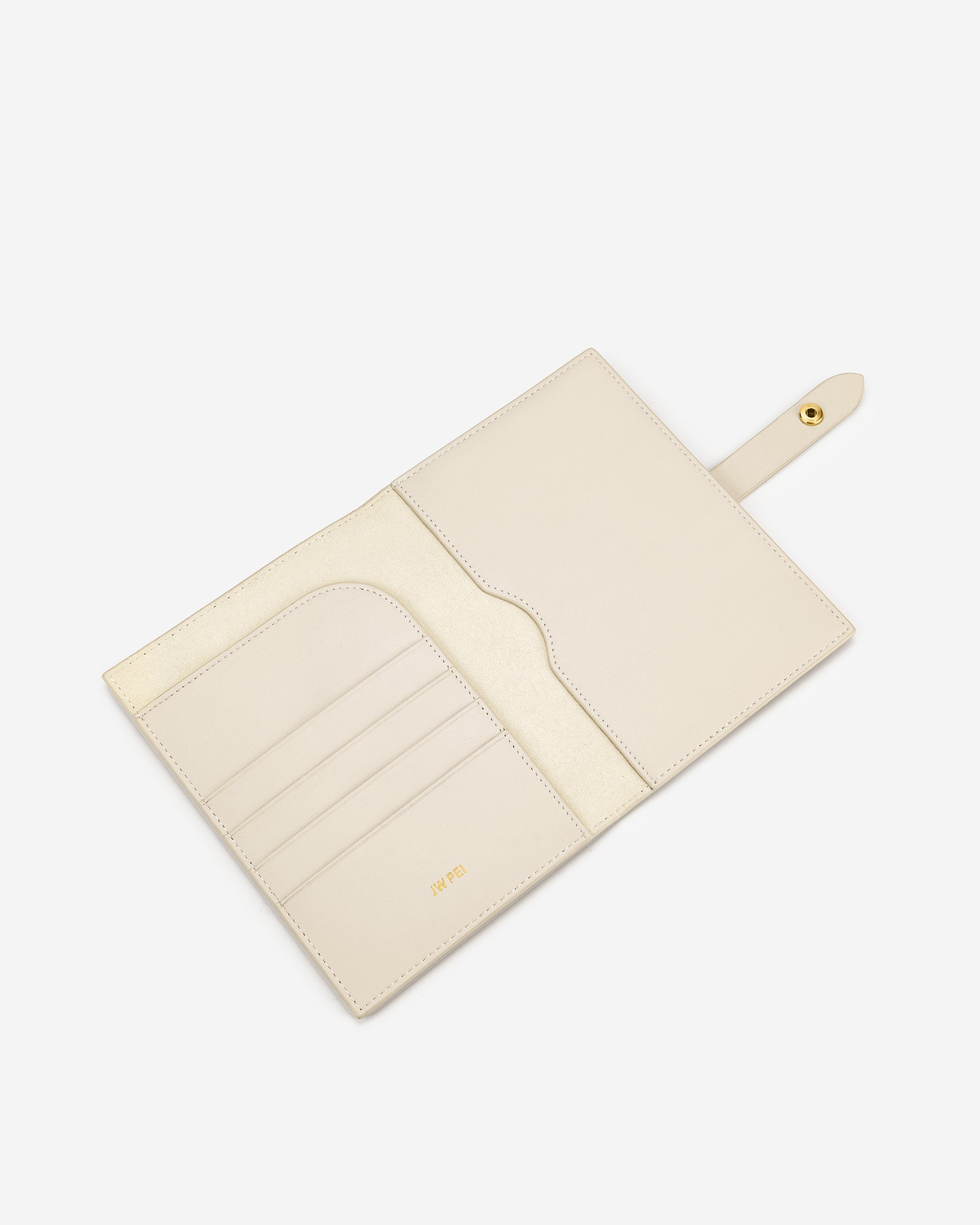 Quinn Passport - Ivory  Croc