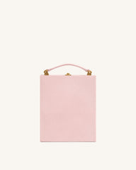 Taya Tropical Parrot Pattern Book Shape Clutch Bag - Pink