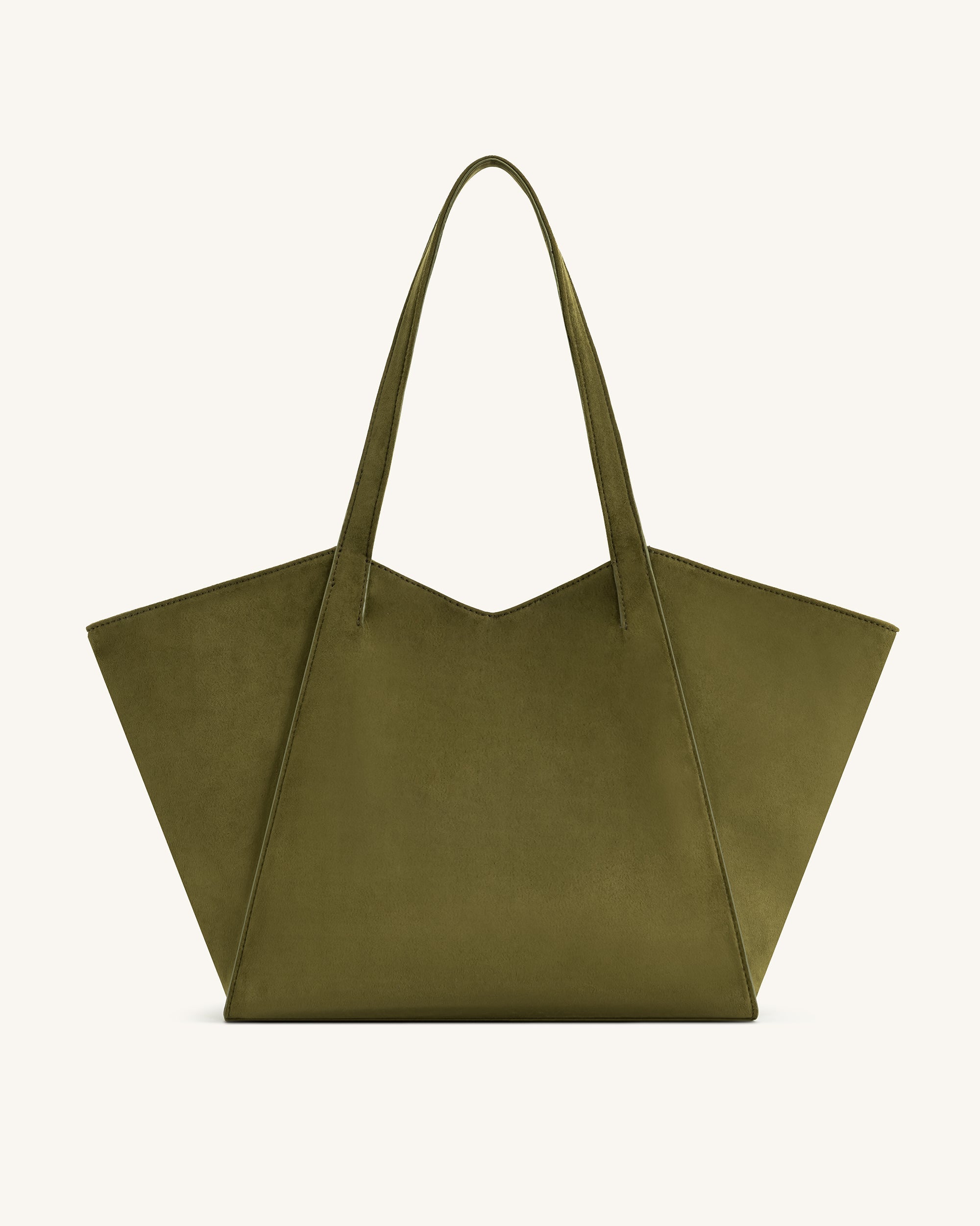Kiana Large Capacity Tote Bag - Dark Olive