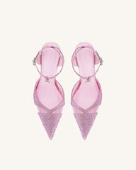 Haidi Artificial Crystal Pumps - Pink
