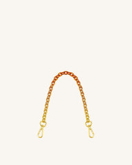 Isla Gradient Chain Strap - Orange