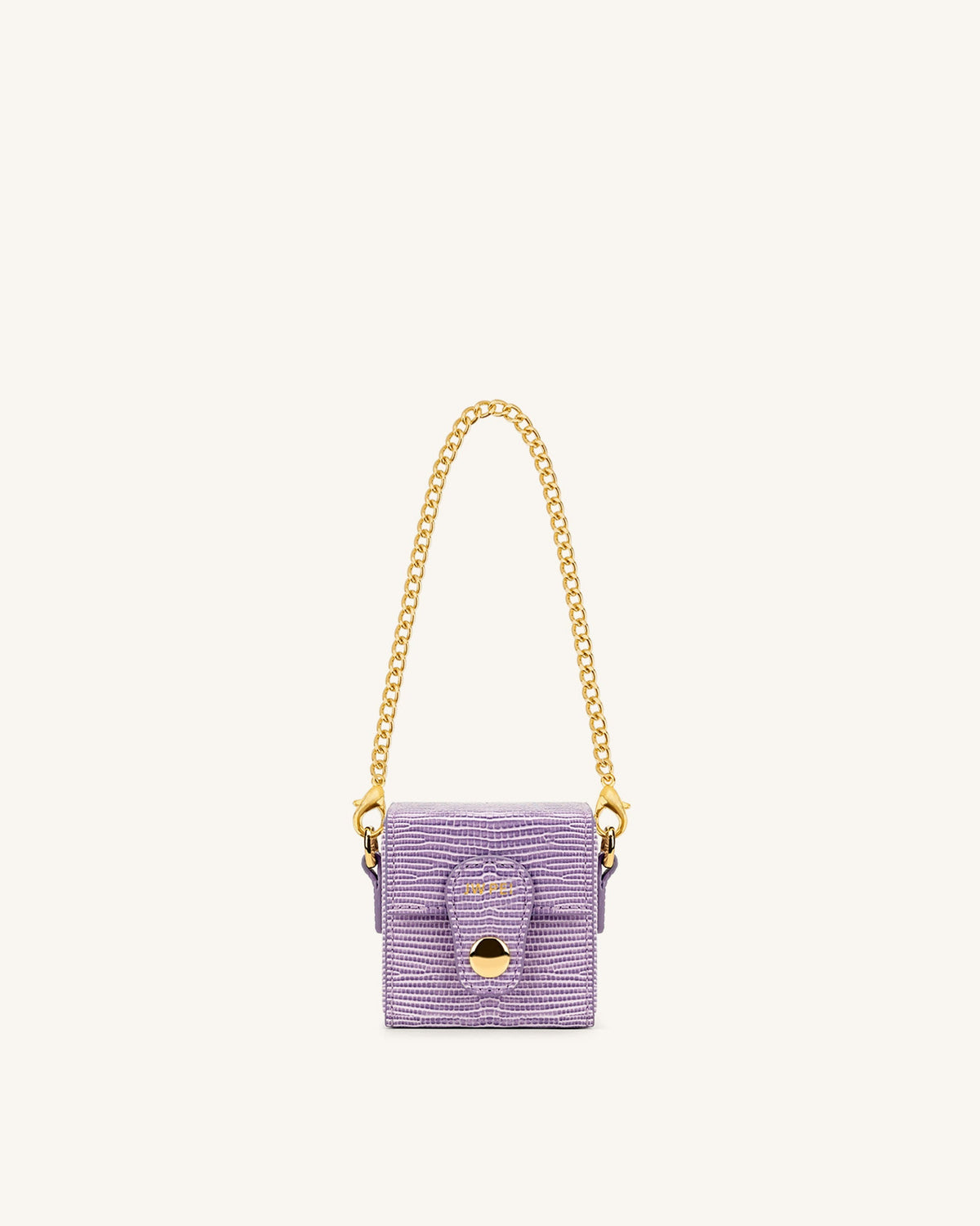 Square Mini Box - Purple Lizard