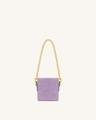 Square Mini Box - Purple Lizard