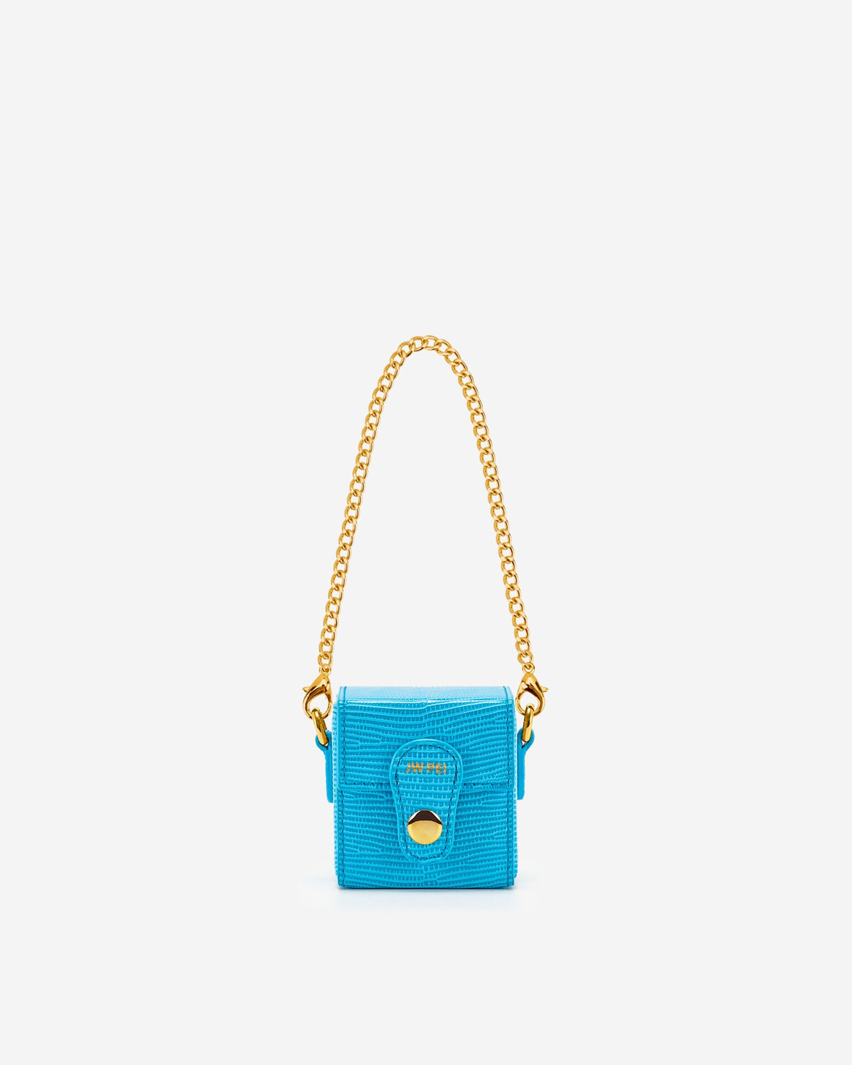 Square Mini Box - Lake Blue Lizard