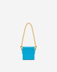 Square Mini Box - Lake Blue Lizard