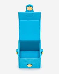 Square Mini Box - Lake Blue Lizard