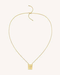 Zodiac Pendant Necklace - 18ct Gold Plated