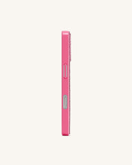 Don't Touch Me! iPhone Case - Multicolor Pink