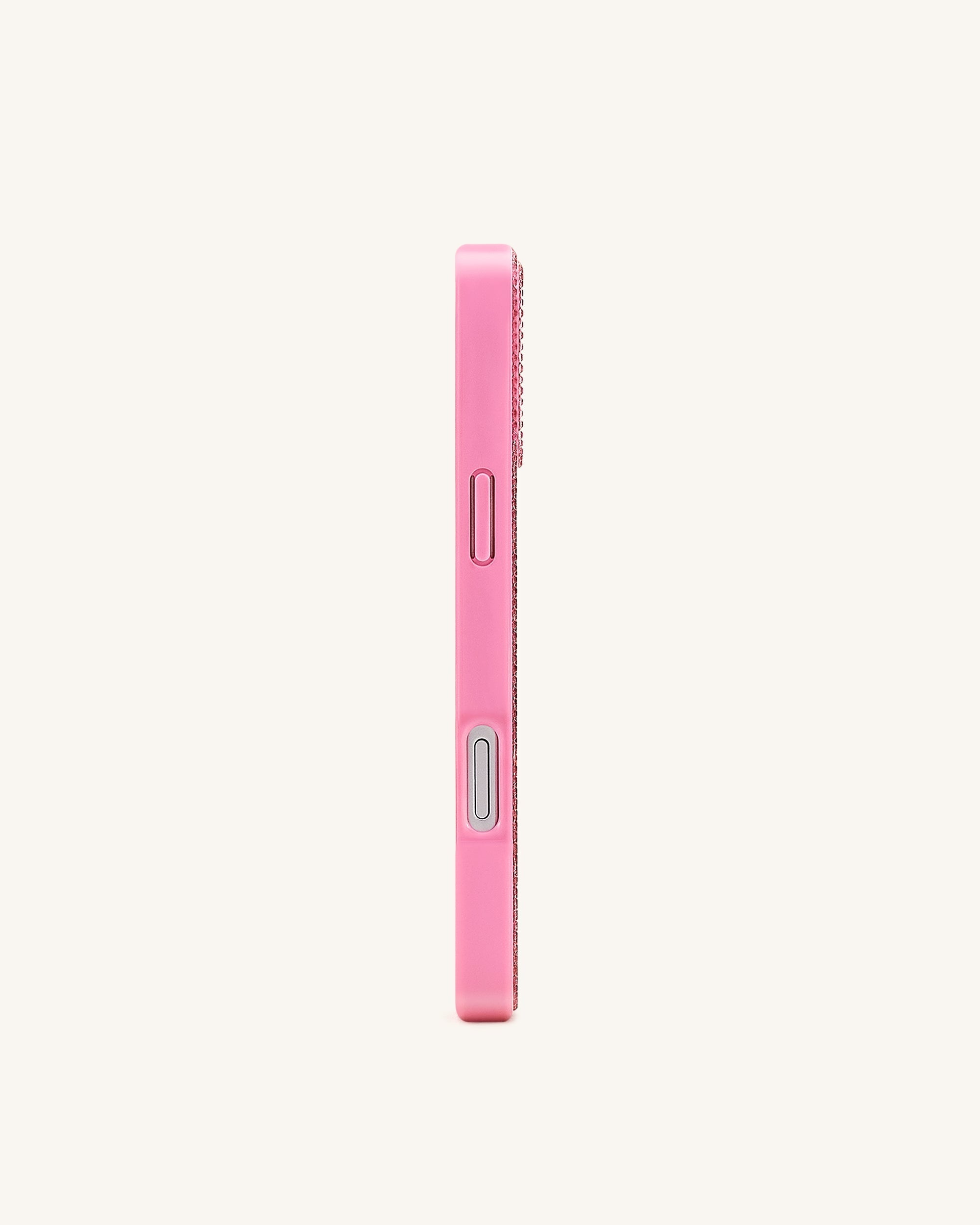 Holiday Wreath Bling Phone Case - Pink